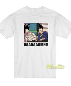 Friday Damn Goku and Vegeta T-Shirt Friday Damn Goku and Vegeta T-Shirt
