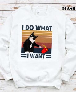 Funny Black Cati Do What I Want Vintage T-shirt Funny Black Cati Do What I Want Vintage T-shirt