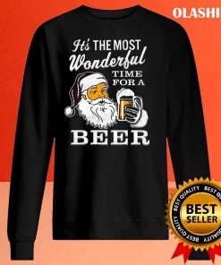 Funny Its The Most Wonderful Time For A Beer Mens Tshirt