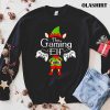 Funny The Gaming Elf – Christmas Pajama Gaming Gamer Video Games T-shirt