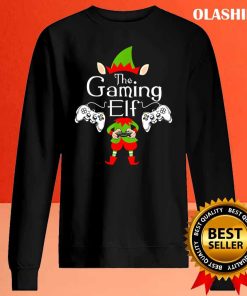 Funny The Gaming Elf – Christmas Pajama Gaming Gamer Video Games T-shirt