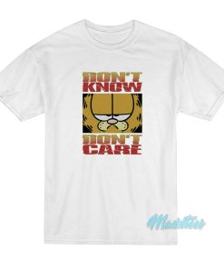 Garfield Don’t Know Don’t Care T-Shirt