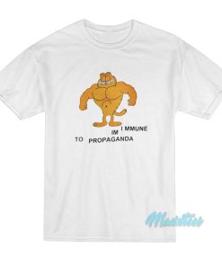 Garfield Im Immune To Propaganda T-Shirt