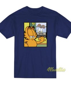 Garfield Odie Behind The Window T-Shirt