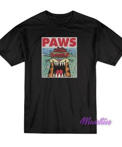 Garfield Paws Jaws Parody T-Shirt