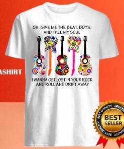 Give Me The Beat Boys And Free My Soul Guitar Shirt 3 Give Me The Beat Boys And Free My Soul Guitar Shirt 4