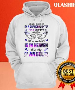 Grandpa Angel Half Of My Heart Is In Heaven With My Angel T-shirt