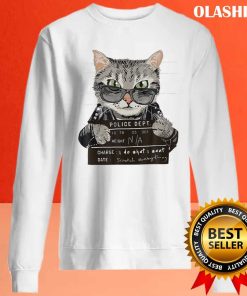 I Do What I Want Funny Cat Scratched Shirt