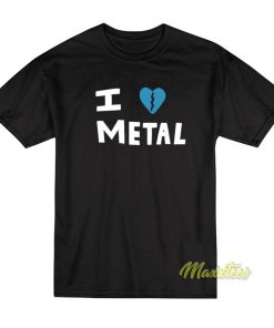 I Heart Metal T Shirt 1