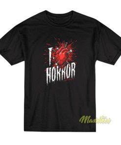 I Love Horror T-Shirt