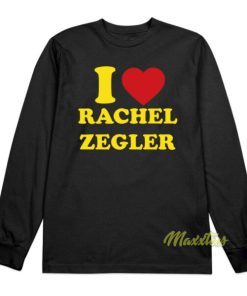 I Love Rachel Zegler Long Sleeve Shirt 1 I Love Rachel Zegler Long Sleeve Shirt 2