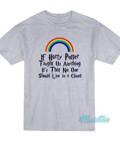 If Harry Potter Taught Us Anything Rainbow T-Shirt If Harry Potter Taught Us Anything Rainbow T-Shirt