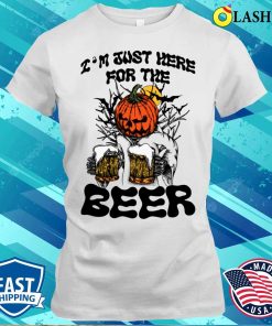 I’m Just Here For The Beer Pumpkin Halloween T-shirt