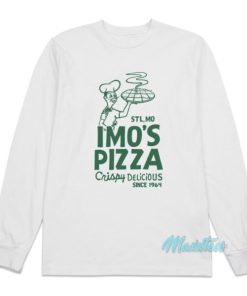 Imo’s Pizza Retro Crispy Delicious Long Sleeve Shirt