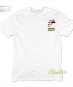 Imos Pizza St Louis Style Pizza T Shirt 3