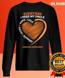 In Remembrance Loving Memory Of My Uncle Leukemia Awareness T-shirt