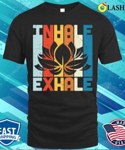Inhale Exhale T-shirt, Inhale Exhale Yoga T-shirt Inhale Exhale T-shirt, Inhale Exhale Yoga T-shirt