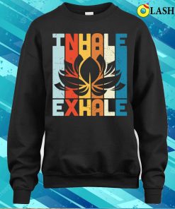 Inhale Exhale T shirt Inhale Exhale Yoga T shirt 4
