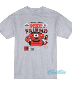 Inside Friend Leon Bridges Feat John Mayer T Shirt 1