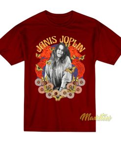 Janis Joplin Janis Butterflies T-Shirt