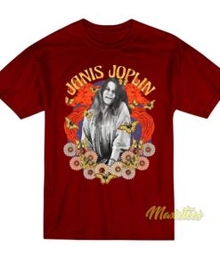 Janis Joplin Janis Butterflies T-Shirt