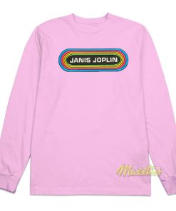 Janis Joplin Logo Long Sleeve Shirt 1