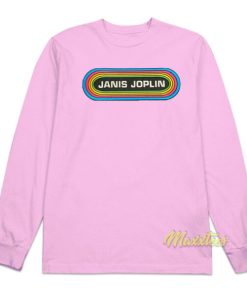 Janis Joplin Logo Long Sleeve Shirt 2