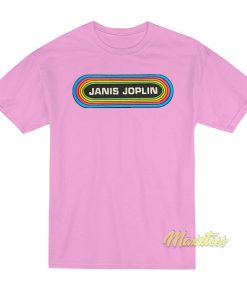 Janis Joplin Logo T Shirt 2