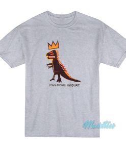 Jean Michel Basquiat Dinosaur Crown T-Shirt