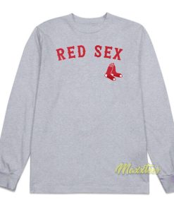 Jerma Red Sox Red Sex Long Sleeve Shirt