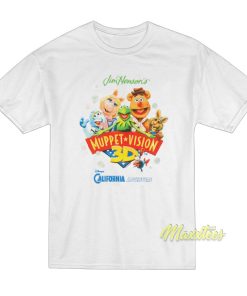 Jim Henson Muppet Vision 3D Disney California T-Shirt