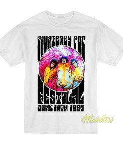 Jimi Hendrix Monterey Pop Festival 1967 T-Shirt
