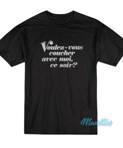 John Lennon Voulez-Vous Coucher Avec Moi T-Shirt John Lennon Voulez-Vous Coucher Avec Moi T-Shirt