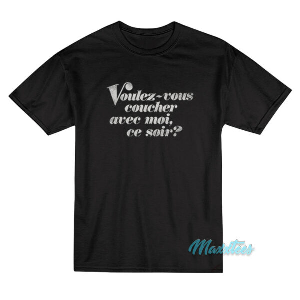 John Lennon Voulez-Vous Coucher Avec Moi T-Shirt John Lennon Voulez-Vous Coucher Avec Moi T-Shirt