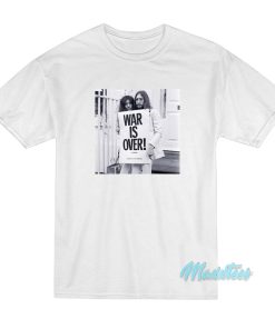 John Lennon Yoko Ono War Is Over T-Shirt John Lennon Yoko Ono War Is Over T-Shirt