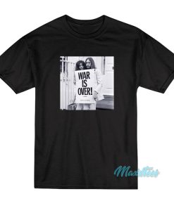 John Lennon Yoko Ono War Is Over T-Shirt