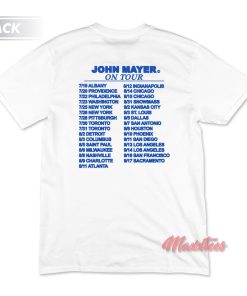 John Mayer Johnny Boy 2019 Tour T-Shirt