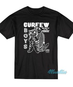 John Mayer Online Ceramics Tour Curfew Boys T-Shirt