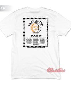 John Mayer Sun &amp Moon Tour T-Shirt
