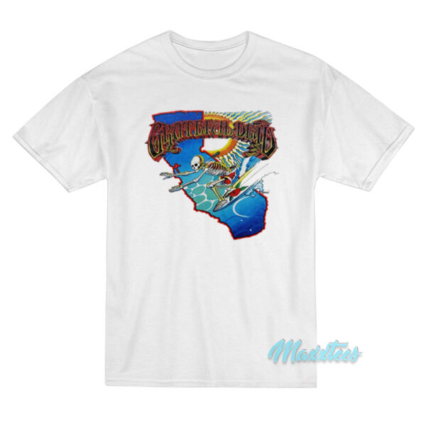 John Mayer Surfing Skeleton T-Shirt John Mayer Surfing Skeleton T-Shirt