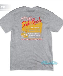 John Mayer Tour Sob Rock To Los Angeles Fax T-Shirt