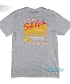 John Mayer Tour Sob Rock To Los Angeles Fax T-Shirt 2 John Mayer Tour Sob Rock To Los Angeles Fax T Shirt 3