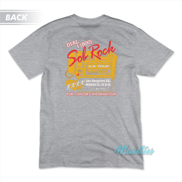 John Mayer Tour Sob Rock To Los Angeles Fax T-Shirt John Mayer Tour Sob Rock To Los Angeles Fax T-Shirt