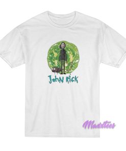 John Rick John Wick Rick And Morty Crossover T-Shirt
