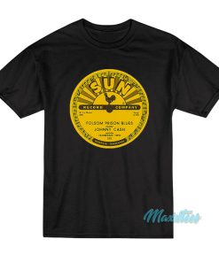 Johnny Cash Sun Records Folsom Prison T-Shirt