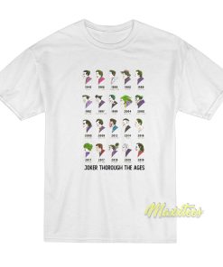 Joker Through The Ages T-Shirt Joker Through The Ages T-Shirt