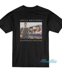 Jonas Brothers Happiness Begins T-Shirt Jonas Brothers Happiness Begins T-Shirt