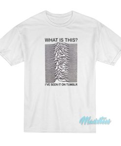 Joy Division What Is This I’ve Seen It On Tumblr T-Shirt