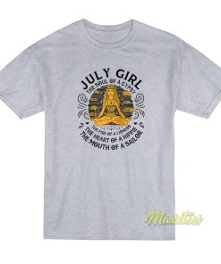 July Girl The Soul Of A Gypsyo T Shirt 1