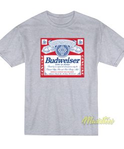 Junk Food Budweiser T-Shirt Junk Food Budweiser T-Shirt